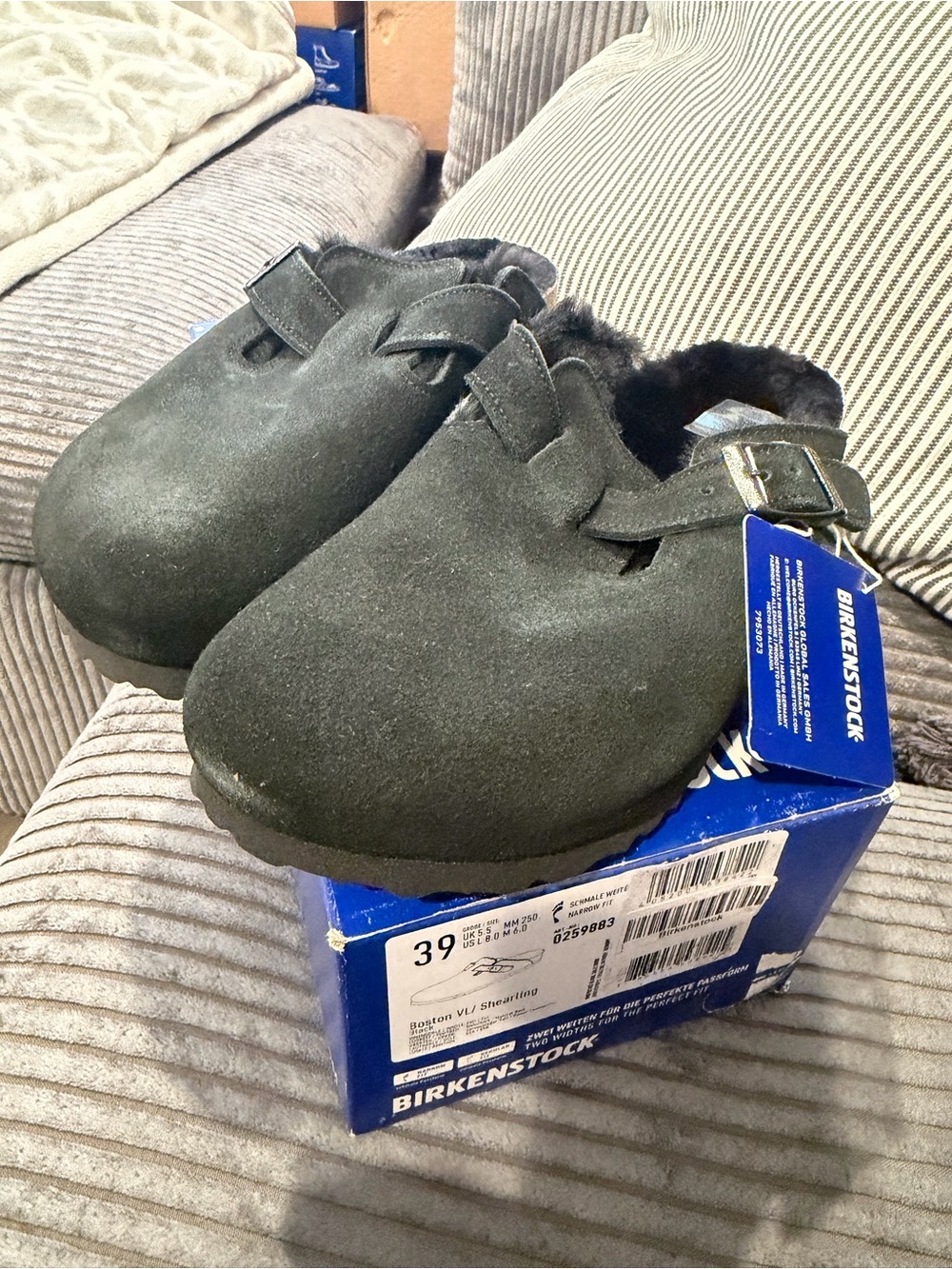 Birkenstock Boston VL LAF 1001140, Clogs, Black, 8/8.5 - Picture 5 of 7